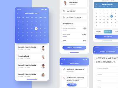 Healer Mobile Appoitnment app appointment doctor healer mobile react native reactjs template ui