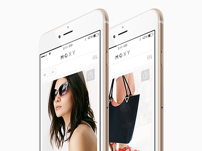 Introducing Moxy! app e commerce fashion ios mobile moxy shopping