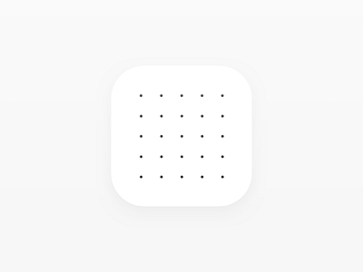 Paper-Based Tools Icon branding dotgrid ecommerce icon logo startup website