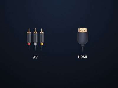 MiTV Inputs av design hdmi icon icons illustration logo ps ui