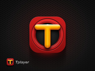 Tplayer design icon logo play ps ui