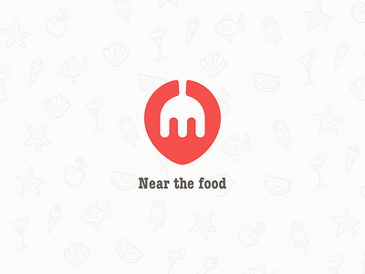 Near the food design food illustration logo logotype near photoshop symbol