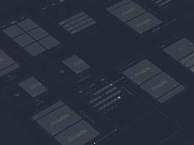 Wireframes android app cuberto ios ios10 iphone mockup sketches wireframes