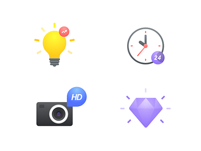 More icons camera clock content discuss icons ideas sketch