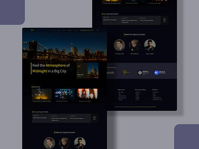 Midnight with best party event design midnight night nightclub nightlife party party event ui uidesign uiux ux uxdesign web web ui web ui design web ui ux website website design website ui websites