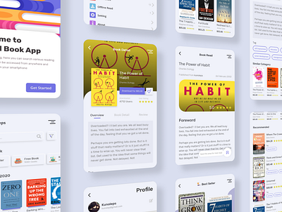 Ebook App app app ui apps design ebook ebooks mobile mobile app mobile app design mobile design mobile ui ui ui ux ui design uidesign uiux ux ux ui uxdesign uxui