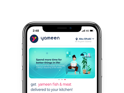 Yameen - Fish Delivery App