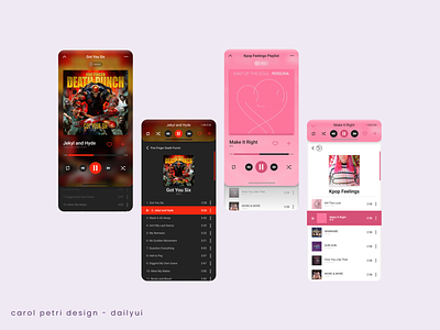 Daily Ui - Music Player dailyui dailyuichallenge interface interfacedeisgn music music app music art music player musicplayer ui ui deisgn uiux uiux designer uiuxdesign