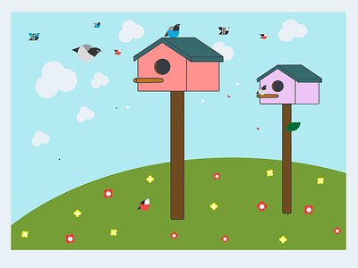 Illustration- Birdhouse