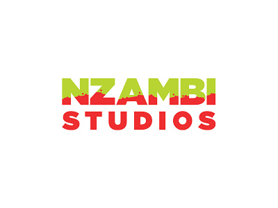 Nzambi Studios Concept Logo brand games logo zombie