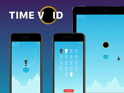 Time Void, can you avoid the void? app arcade game ipad iphone jumping ui universal unlock