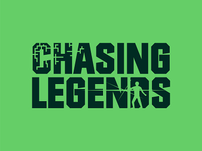 Chasing Legends — Title Design logo title card vector
