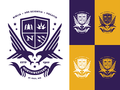 University of Northwestern – St. Paul Emblem — Apparel Design