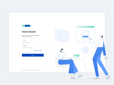 Software login accesories access app design flat illustration iniciar sesion inspiration form interface login peru product product design sign in ui ui inspiration userinterface