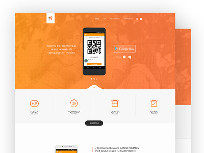 Tegalo Landing Page Redesign [WIP] android background design flat landing page mobile redesign ui ux