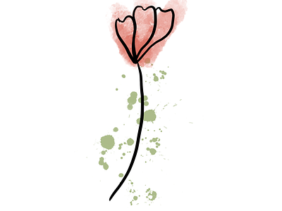 Botanical Flower botanical flower illustration procreate