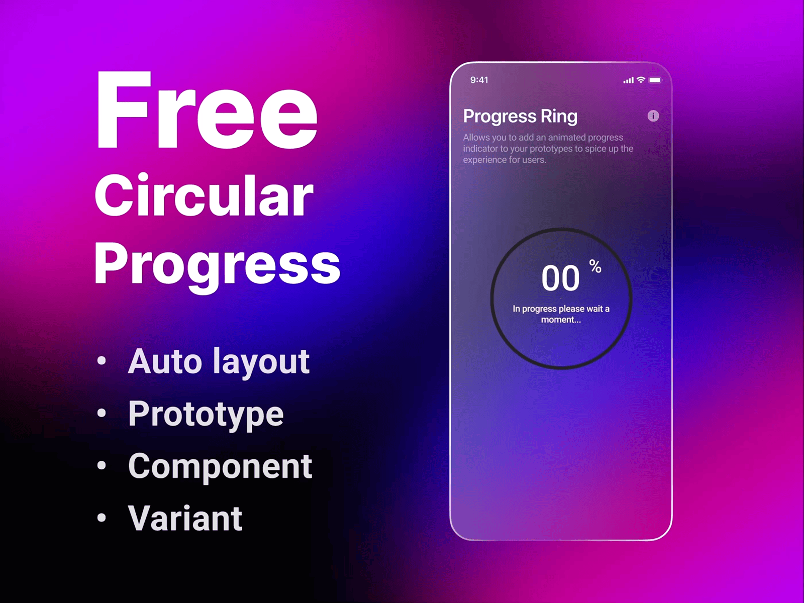 Free Circular Progress app application circle progress circular progresss free free download mobile processs progresss ring progress ui vector