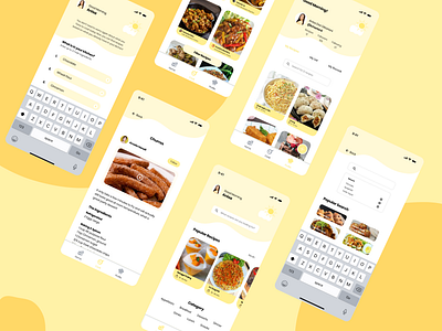 MasakPedia App app app design application food app mobile app mobile app design mobile ui ui ui ux uidesign uiux uiuxdesign ux design