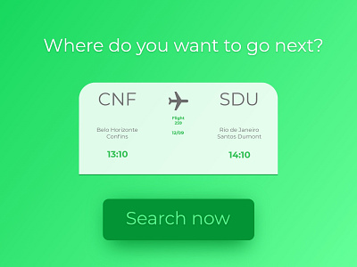 Flight Search adobe xd dailyui design flight search minimal ui ux web xd