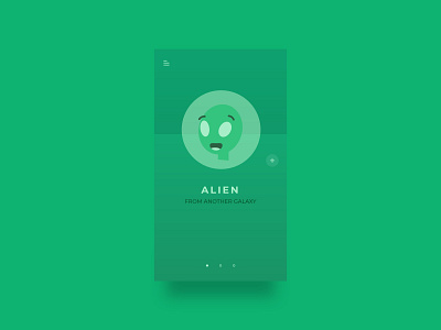 Avatar adobe xd alien app avatar dailyui design flat icon illustration minimal ui ux xd