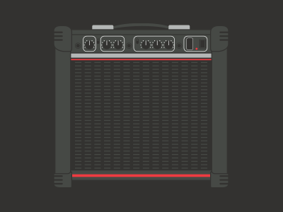 Amplifier - Flat Design My Bedroom Series