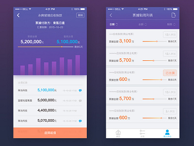 Finance app