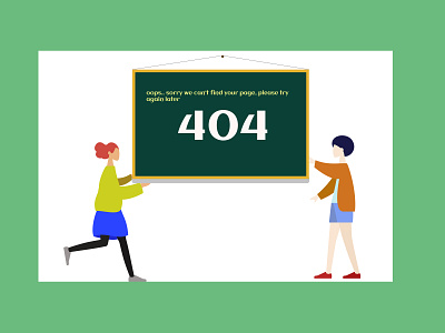 Daily UI -404 page 404 error page 404 page app challenges daily ui dailyui design designer ui ui design uiux ux