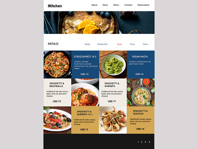 Daily UI- Menu challenges daily ui dailyui design designer menu design ui ui design uiux web webdesign