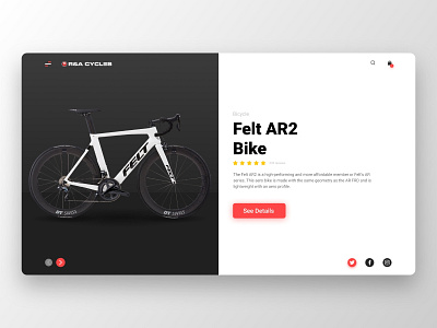 Bicycle - Website Design bicycle bicycle shop shopdesign sport sport store sports branding sports design ui uidesign uiux uiuxdesign ux web design webdesign website website design website shop website store