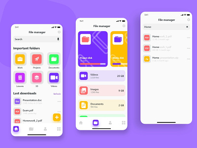 Task manager design app app design appdesign design app file file manager file upload mobile app mobile app design ui uidesign uiux uiuxdesign ux