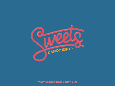 Sweet Candy Shop (day 11 of 99) design illustrator logo thirtylogos thirtylogoschallenge vector