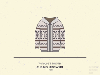 Movie Icons 101 - No. 11 The Big Lebowski 101 big dude icons lebowski move sweater
