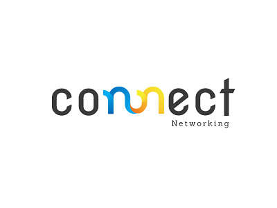 connect logo connected design event branding illustration illustrator logo logodesign