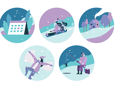 WeekOfIcons Project: Free Winter Activity Icons!! activity adobe design flat free free download graphic icon iconfinder illustration seasonal snows ui vector weekoficons winter