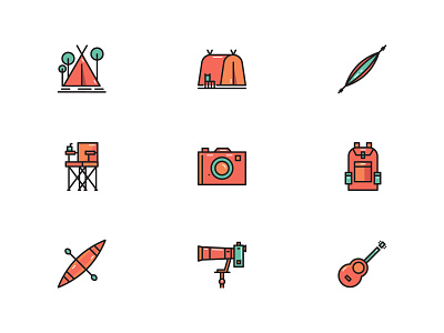 Camping camp camping flat graphic icon icondesign icons illustration logo outdoor tent trip ui vector