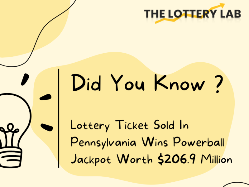 Pennsylvania Wins Powerball Jackpot thelotterylab by The Lottery Lab on Dribbble