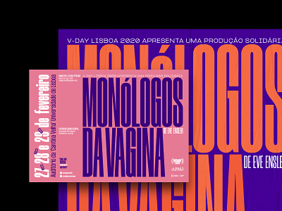 Monólogos da Vagina branding design graphic graphic design identity lettering minimal type typography