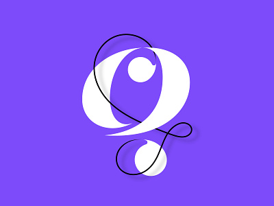 Letter Q - 36 Days of Type 36daysoftype 36daysoftype07 brand branding customtype design graphic graphic design lettering logo type typography vector