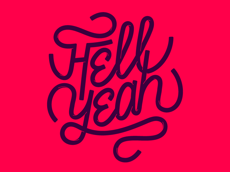 Hell yeah by José Fonseca on Dribbble