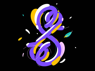 Number 8 - 36 Days of Type 36 days of type 36daysoftype branding design graphic graphic design illustration lettering logo type typography