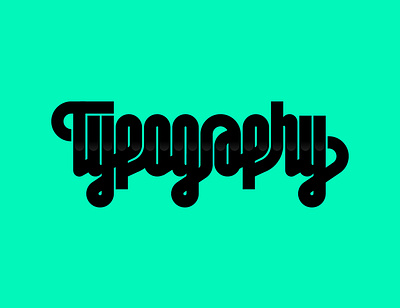 Typography design graphic design illustration lettering logo minimal typography