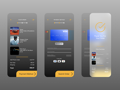 Daily UI 002 - Credit Card Checkout