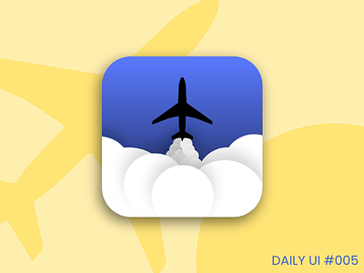 Daily UI 005 - App Icon adobexd app branding dailyui design icon illustration logo travel ui