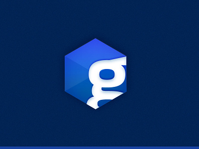 g. branding cube identity logo
