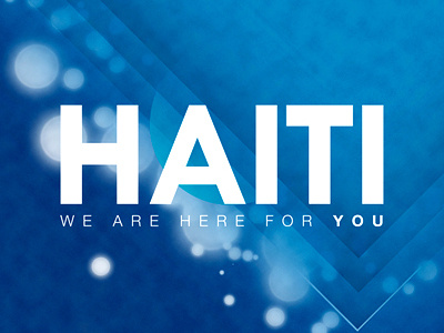 Haiti art blue design digital haiti poster project
