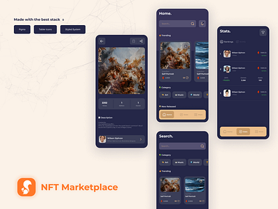 NFT marketplace application