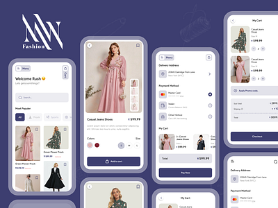 ModernWomen Fashion application Design