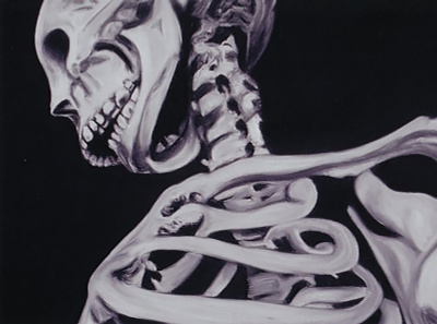 Skeleton art artwork drawing illustraion