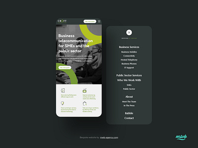 Croft mobile screens bespoke bespoke website mobile mobile design ui ux web website website design websites
