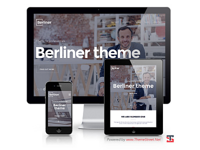 BERLINER - Creative Bootstrap HTML5 Template agency bootstrap creative freelancer html5 onepage personal photography portfolio template